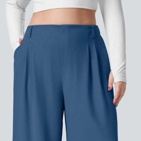 Halara Flex™ High Waisted Side Pocket Wide Leg Size Medium - Picture 2 of 12